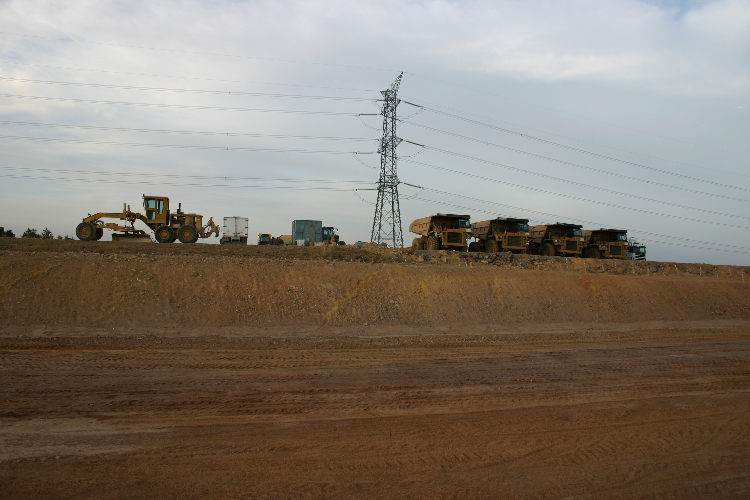 Obras de las vías del AVE